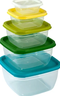 PLAST1 SÄILYTYSRASIASETTI 5-OSAINEN