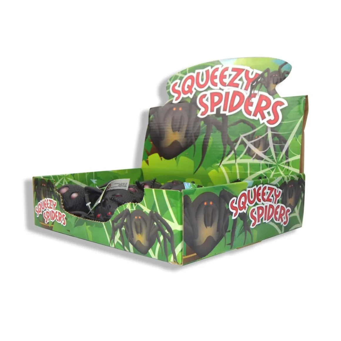 POCKET MONEY CREEPY SQUEEZE SPIDER 8CM