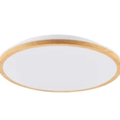 POLUX WOODY KATTOVALAISIN 38CM 24W VAALEA PUU/VALKOINEN