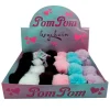 POMPOM AVAIMENPERÄT KLIPSILLÄ