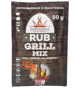 POPPAMIES RUB GRILL MIX MAUSTESEOS 50 G