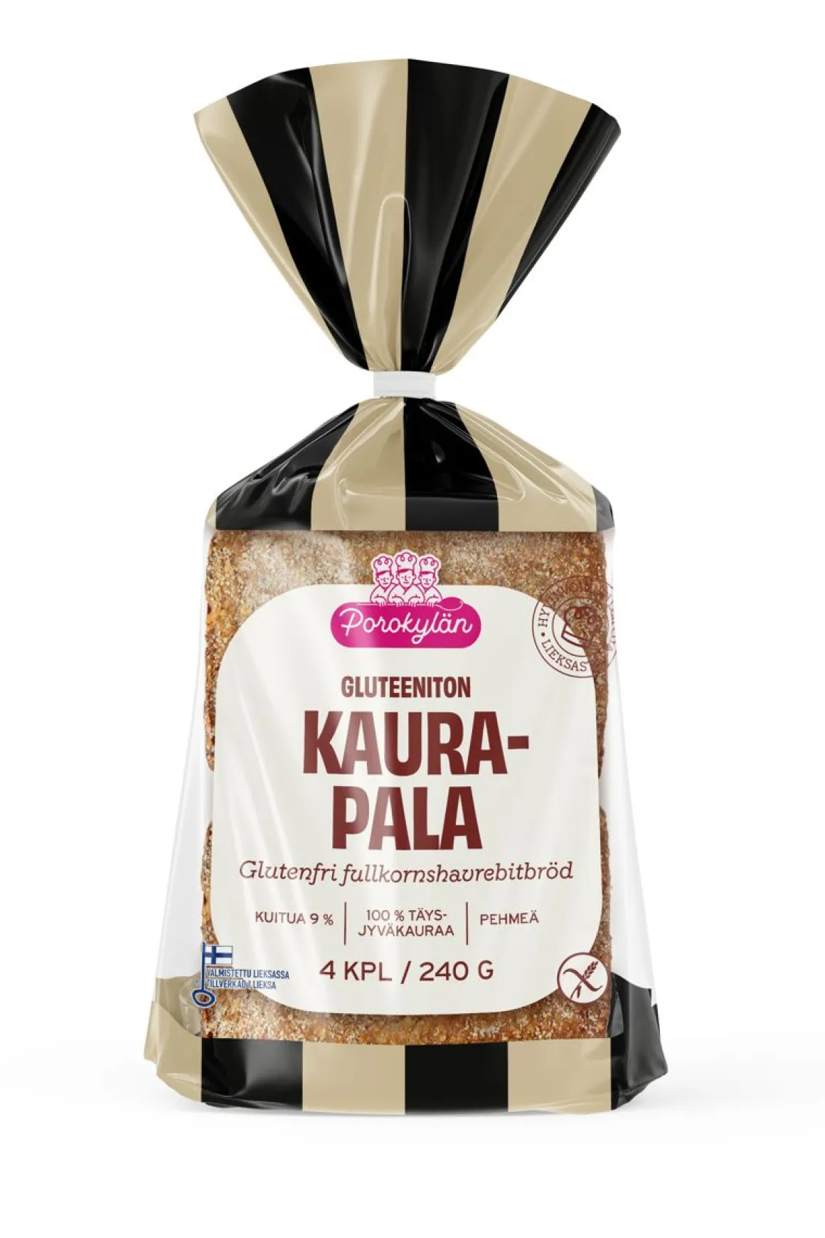 POROKYLÄN KAURAPALA 4KPL GTON 240 G