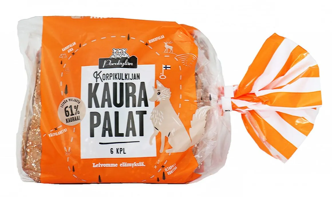 POROKYLÄN KORPIKULKIJAN KAURAPALA 6KPL 330 G