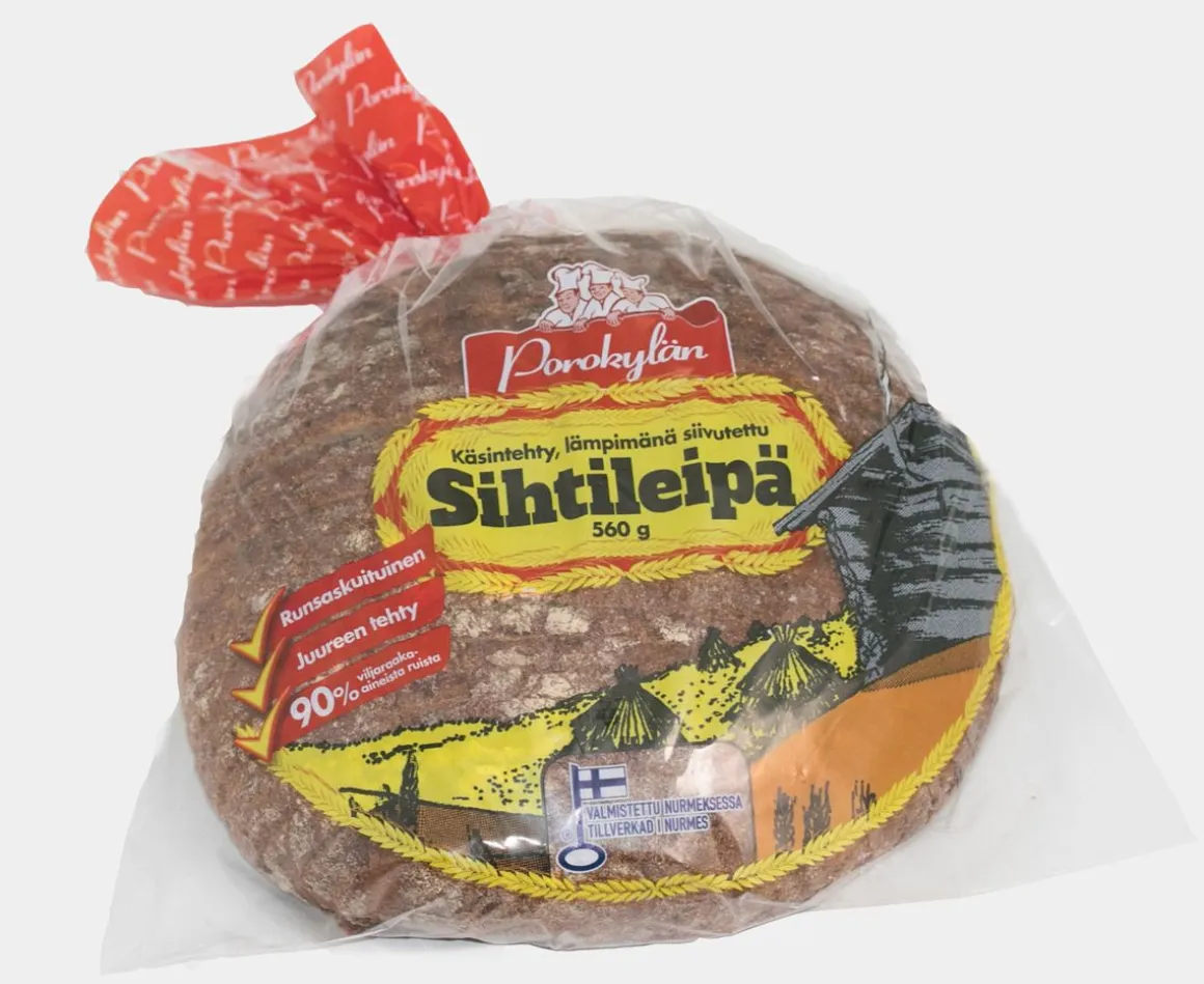 POROKYLÄN SIHTILEIPÄ SIIVUTETTU 560 G