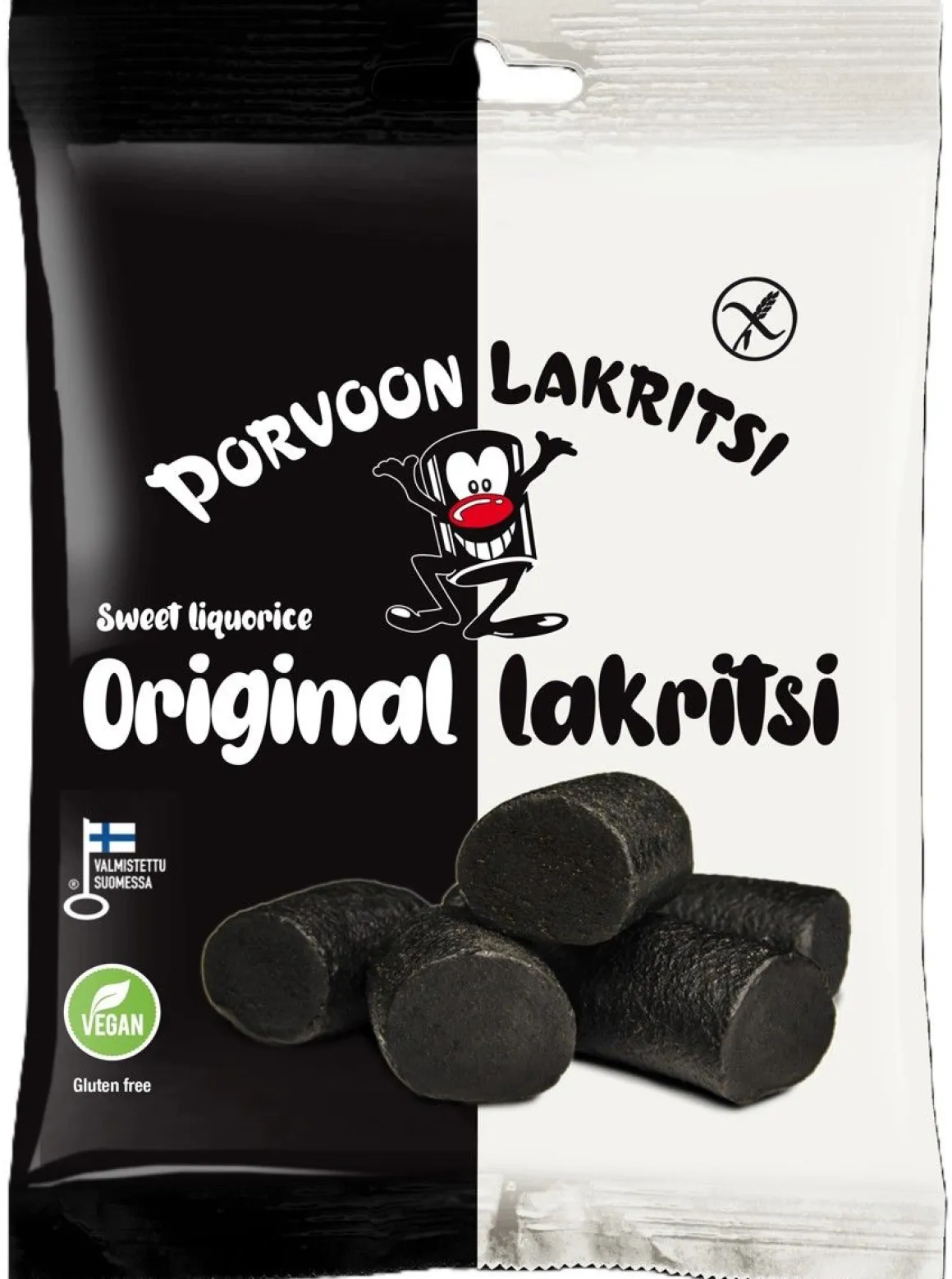 PORVOON LAKRITSI GLUTEENITON ORIGINAL 150 G