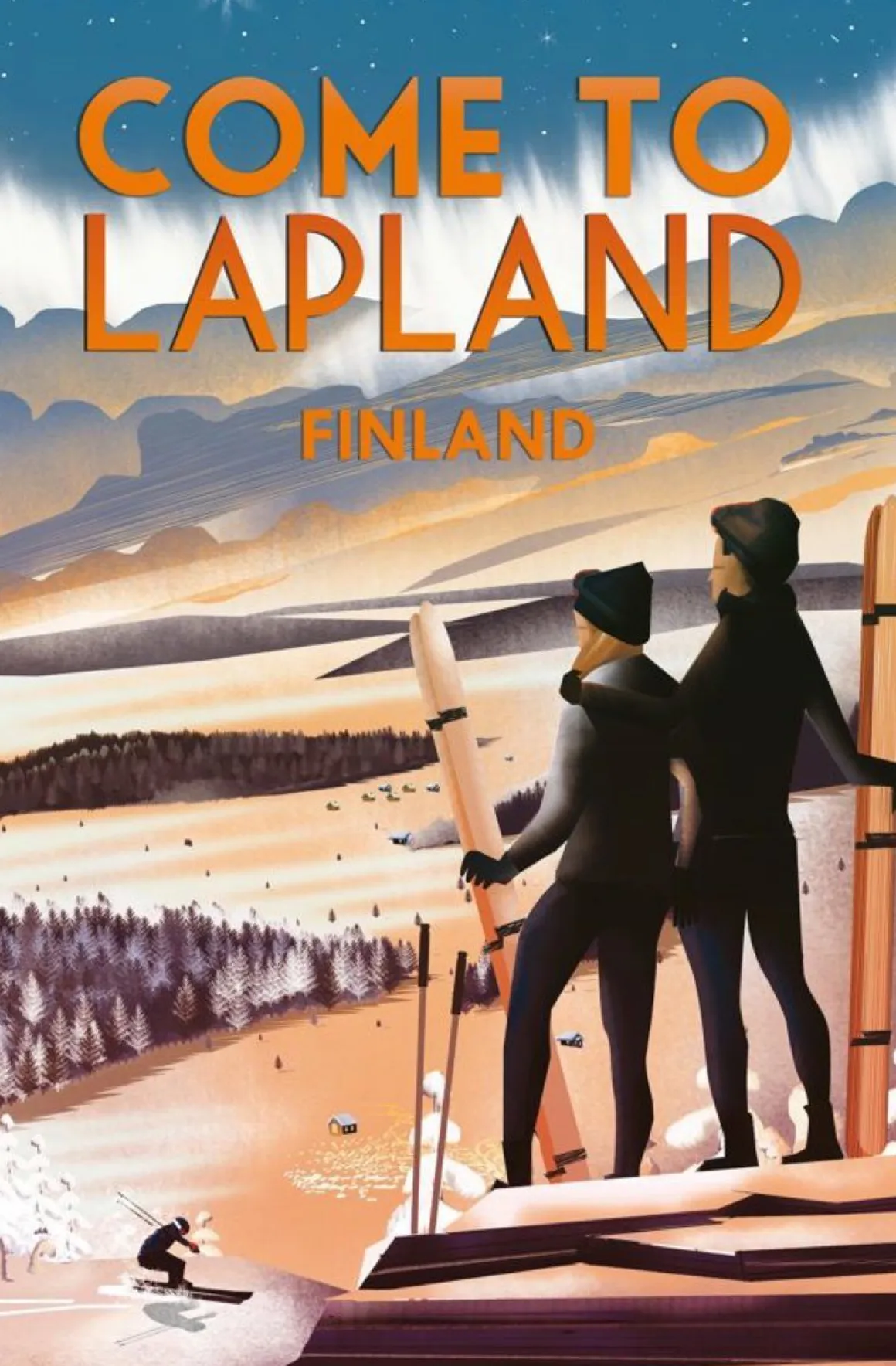 POSTIKORTTI COME TO LAPLAND