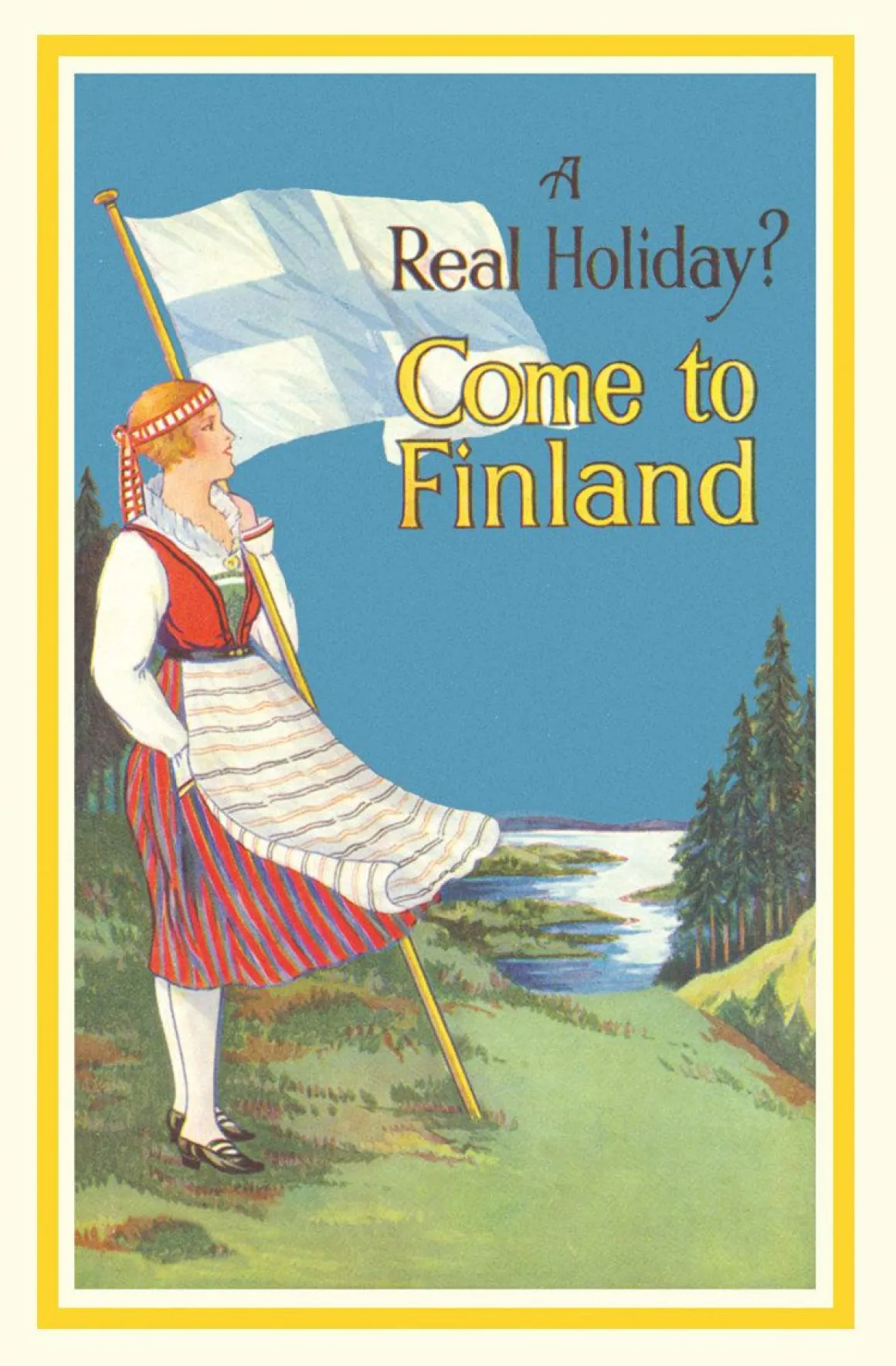 POSTIKORTTI A REAL HOLIDAY!