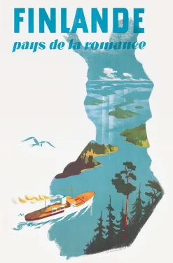 POSTIKORTTI PAYS DE LA ROMANCE
