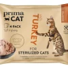 PRIMACAT CLASSIC KALKKUNAA KASTIKKEESSA STERILOIDUT KISSAT 4*8