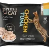 PRIMACAT FILLETS 4*50G KANAA VEDESSÄ & TONNIKALAA VEDESSÄ 200 G