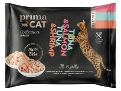 PRIMACAT FILLETS 4*50G TONNIKALA/LOHI & TONNIKALA/KATKARAP