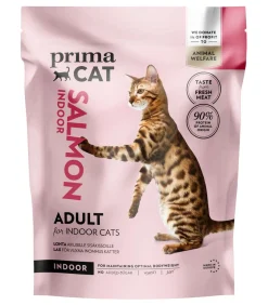PRIMACAT TÄYSRAVINTO LOHI AIKUISILLE SISÄKISSOILLE 1,4 KG