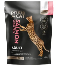 PRIMACAT TÄYSRAVINTO VILJATON LOHI AIKUISILLE KISSOILLE 1,4 KG