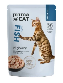 PRIMACAT CLASSIC KALAA KASTIKKEESSA 85 G