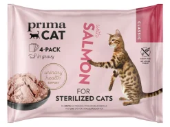 PRIMACAT CLASSIC LOHTA KASTIKKEESSA STERILOIDUT KISSAT 4*8