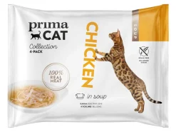 PRIMACAT SOUPS 4*40G KANANLIHAA LIEMESSÄ 160 G