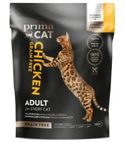 PRIMACAT TÄYSRAVINTO VILJATON KANA AIKUISILLE KISSOILLE 1,4 KG