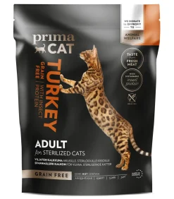 PRIMACAT VILJATON TÄYSRAVINTO KALKKUNA STERILIZED 1,4 KG