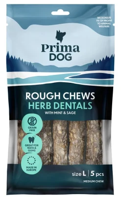 PRIMADOG ROUGH CHEWS HAMMASHOITOLUU YRTTI L 15CM 175 G