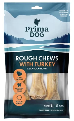 PRIMADOG ROUGH CHEWS PURULUU KALKKUNA-TYRNI S 10CM 105 G