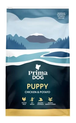 PRIMADOG TÄYSRAVINTO KANA-PERUNA PENNUILLE 3 KG