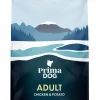 PRIMADOG TÄYSRAVINTO KANA-PERUNA KAIKKI RODUT 10 KG