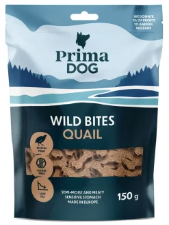 PRIMADOG WILD BITES VIIRIÄINEN JA ORAPIHLAJA PEHMEÄ 100 G