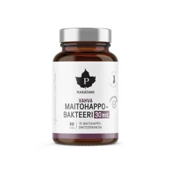 PUHDISTAMO VAHVA MAITOHAPPOBAKTEERI 30 MRD. 60 KPL
