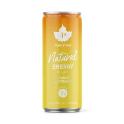 PUHDISTAMO NATURAL ENERGY DRINK ORANGE LEMONADE TLK 330 ML