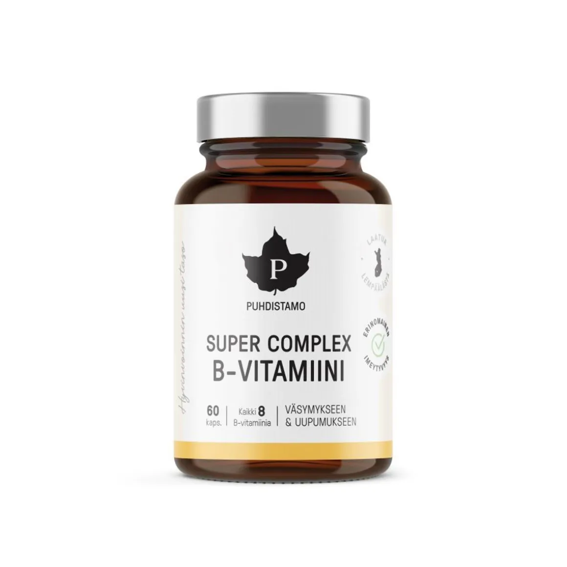 PUHDISTAMO SUPER COMPLEX B-VITAMIINI 30 KPL