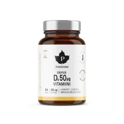 PUHDISTAMO SUPER D-VITAMIINI 50UG 60 KPL