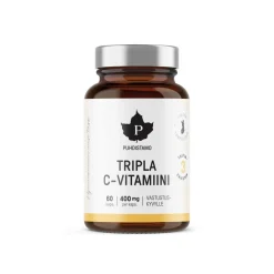 PUHDISTAMO TRIPLA C-VITAMIINI 60 KPL