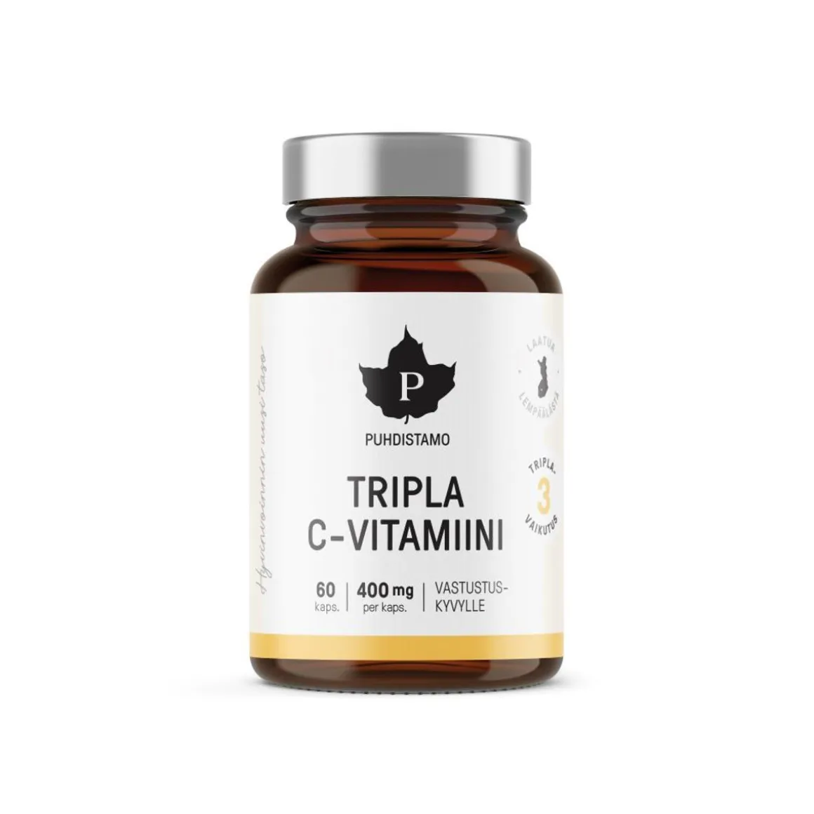 PUHDISTAMO TRIPLA C-VITAMIINI 60 KPL
