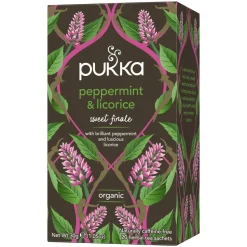 PUKKA PEPPERMINT&LICORICE PUSSITEE 20PS 30 G
