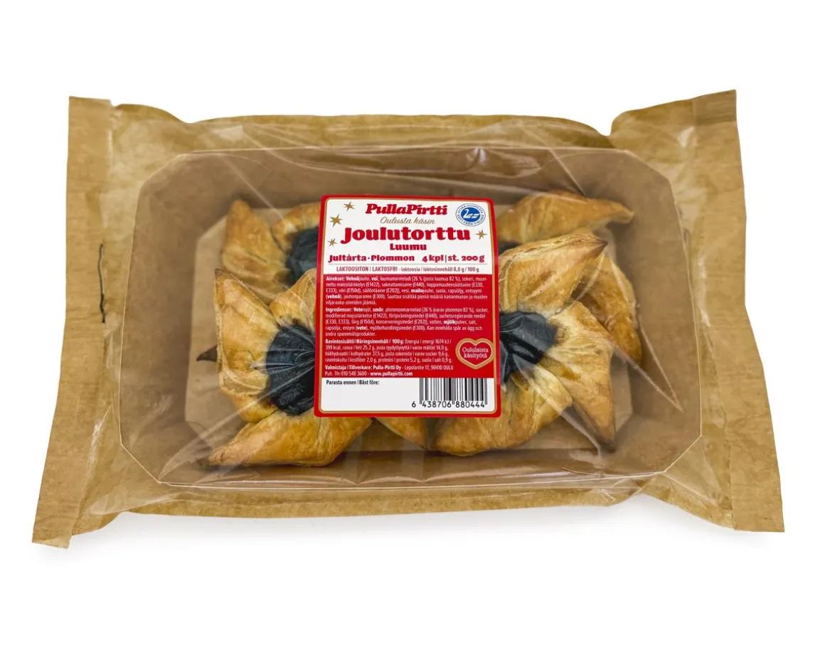 PULLAPIRTTI JOULUTORTTU 4KPL 200 G