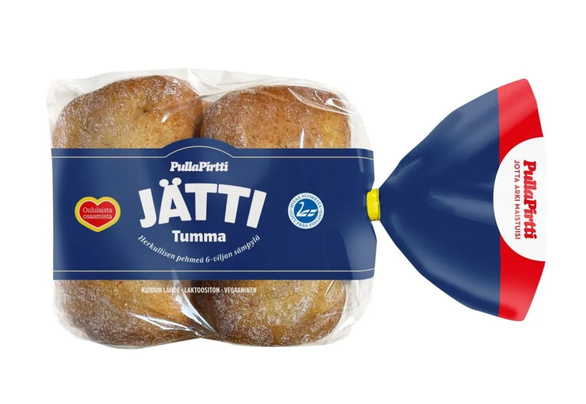 PULLAPIRTTI JÄTTI TUMMA SÄMPYLÄ 4KPL 360 G