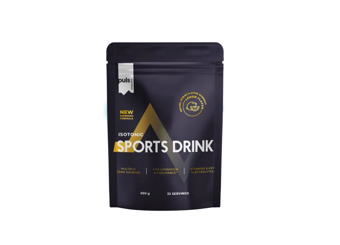 PULS NUTRITION PULS ISOTONIC SPORTS DRINK, LEMON 500 G