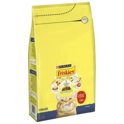 PURINA FRISKIES KISSAN TÄYSRAVINTO STERILIZED NAUTA-KASVIS 1,4 KG