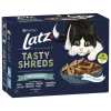 PURINA LATZ TASTY SHREDS FISH LAJ 12*80G 960 G