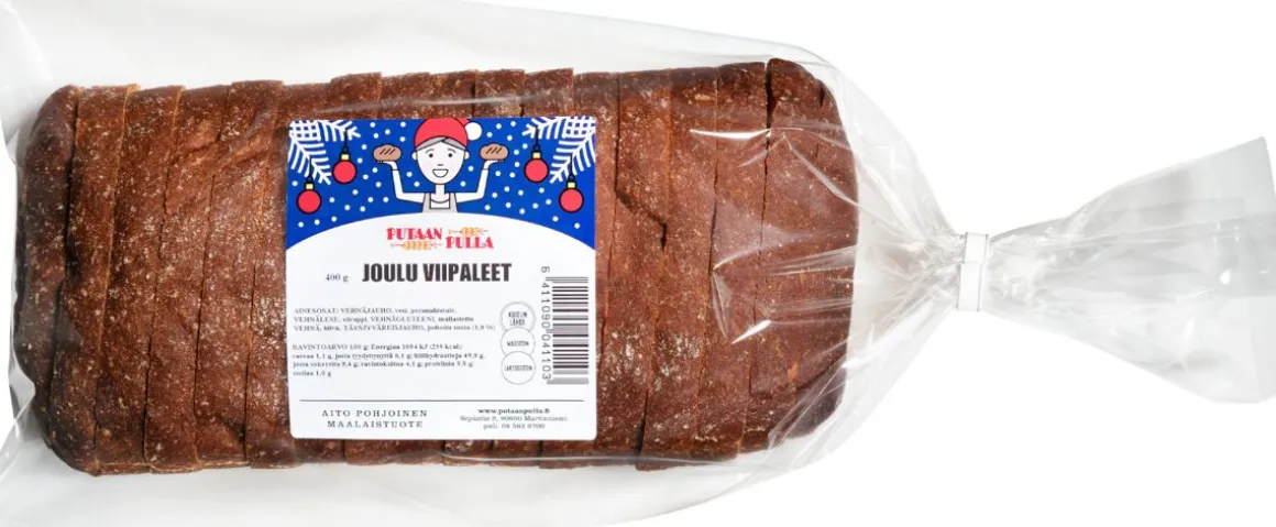 PUTAANPULLA JOULU VIIPALEET 400 G