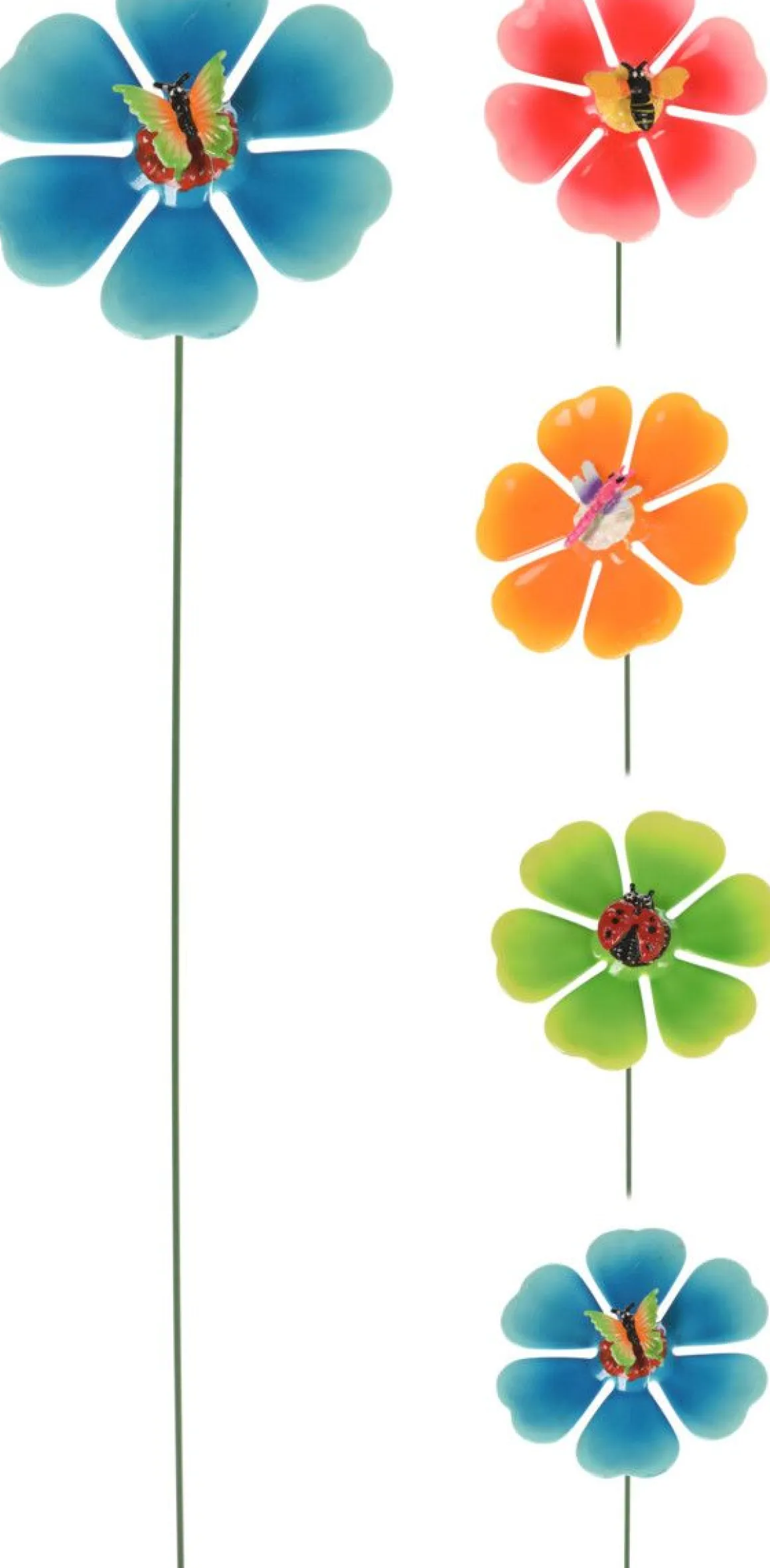 PUUTARHAKORISTE KUKKA TIKKU 68CM LAJITELMA