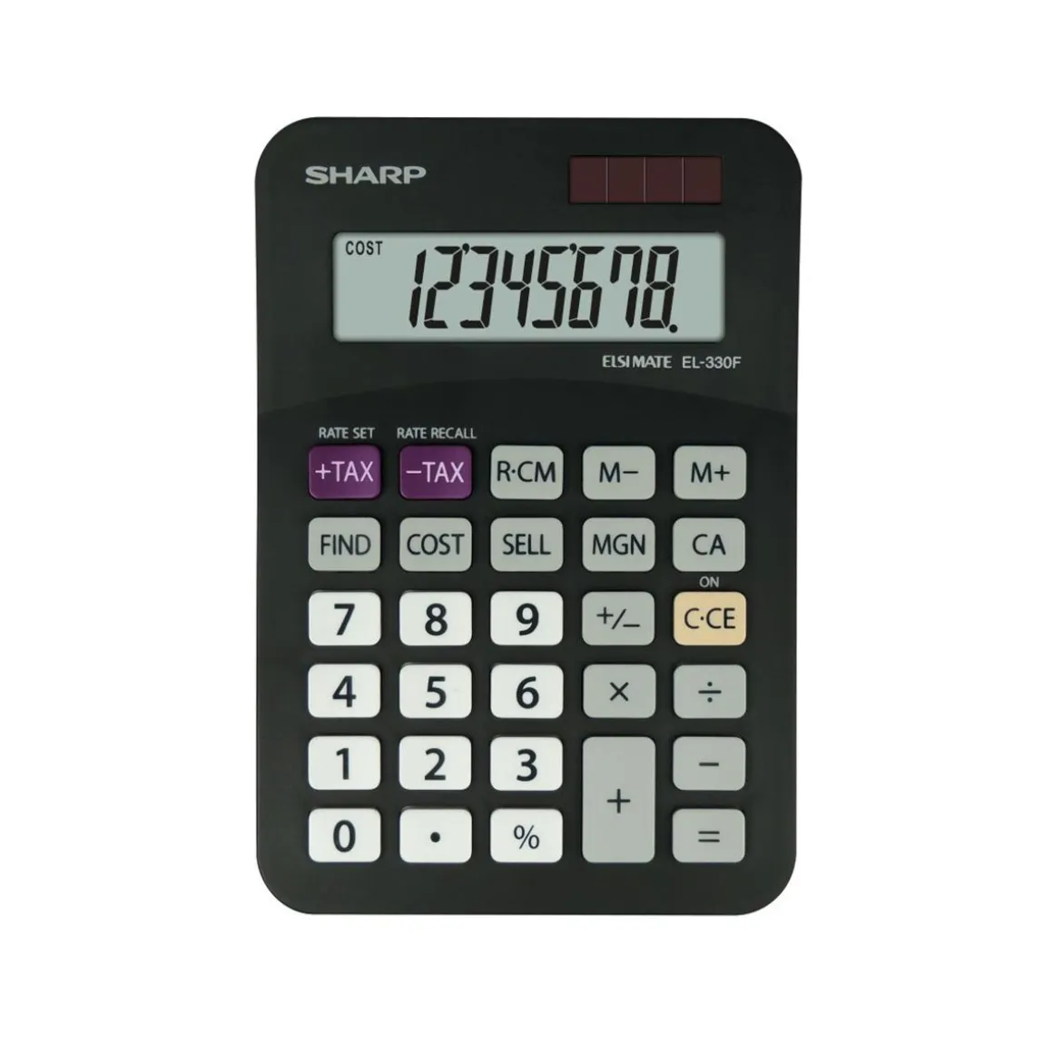 PÖYTÄLASKIN SHARP EL330FBBK MUSTA KP