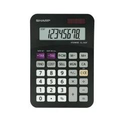 PÖYTÄLASKIN SHARP EL330FBBK MUSTA KP