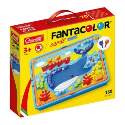 QUERCETTI FANTACOLOR CARDS ANIMALS MOSAIIKKILEIKKISETTI