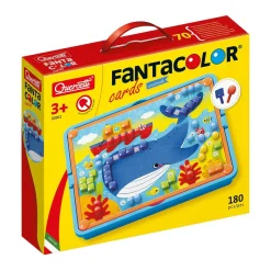 QUERCETTI FANTACOLOR CARDS ANIMALS MOSAIIKKILEIKKISETTI