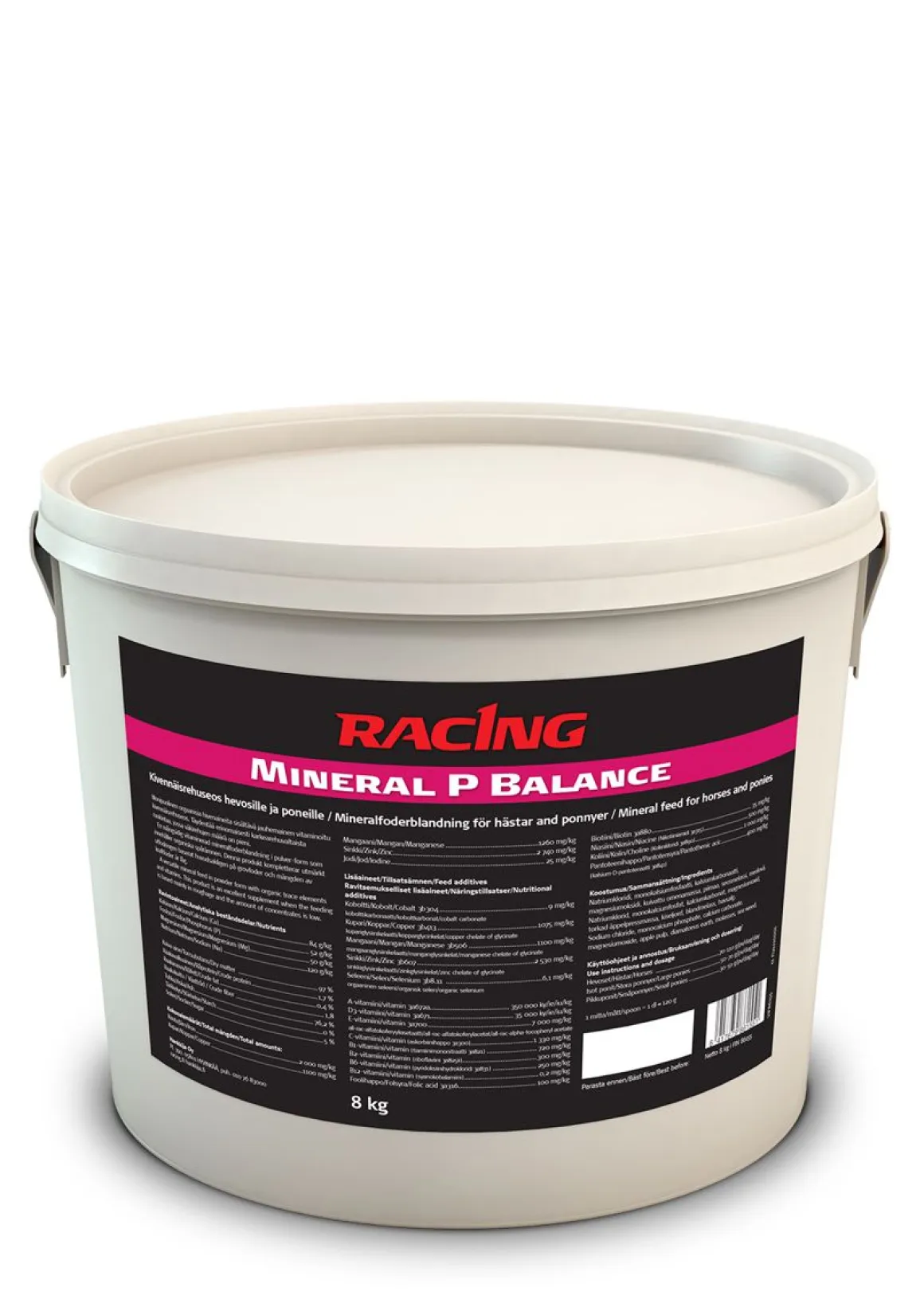 RACING RACING MINERAL P BALANCE 8 KG