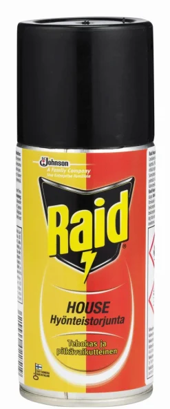 RAID HOUSE HYÖNTEISTORJUNTA-AEROSOLI 150ML 150