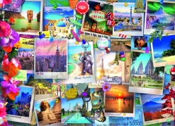 RAVENSBURGER PALAPELI 500P WORLD TRAVEL PINBOARD