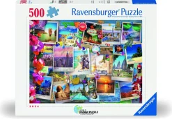 RAVENSBURGER PALAPELI 500P WORLD TRAVEL PINBOARD