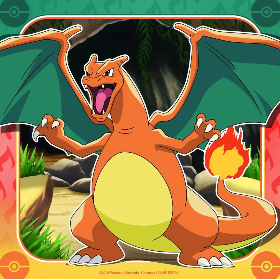 RAVENSBURGER PALAPELI 3X49P PIKACHU, CHARIZARD AND EEVEE!